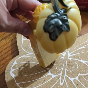 Yellow Pumpkin Shaped Decor